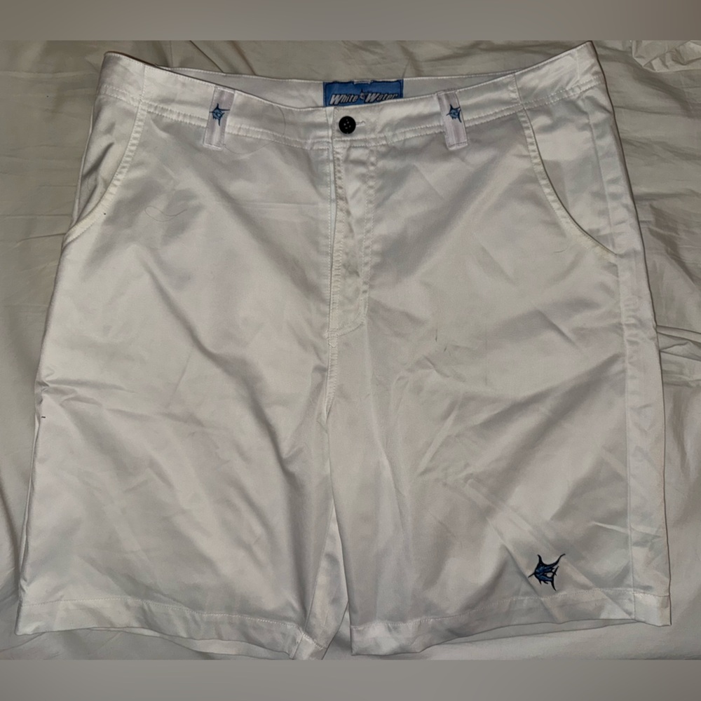 White Water Men’s White Shorts (34”)